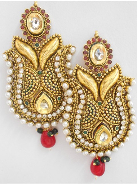 Polki Earrings